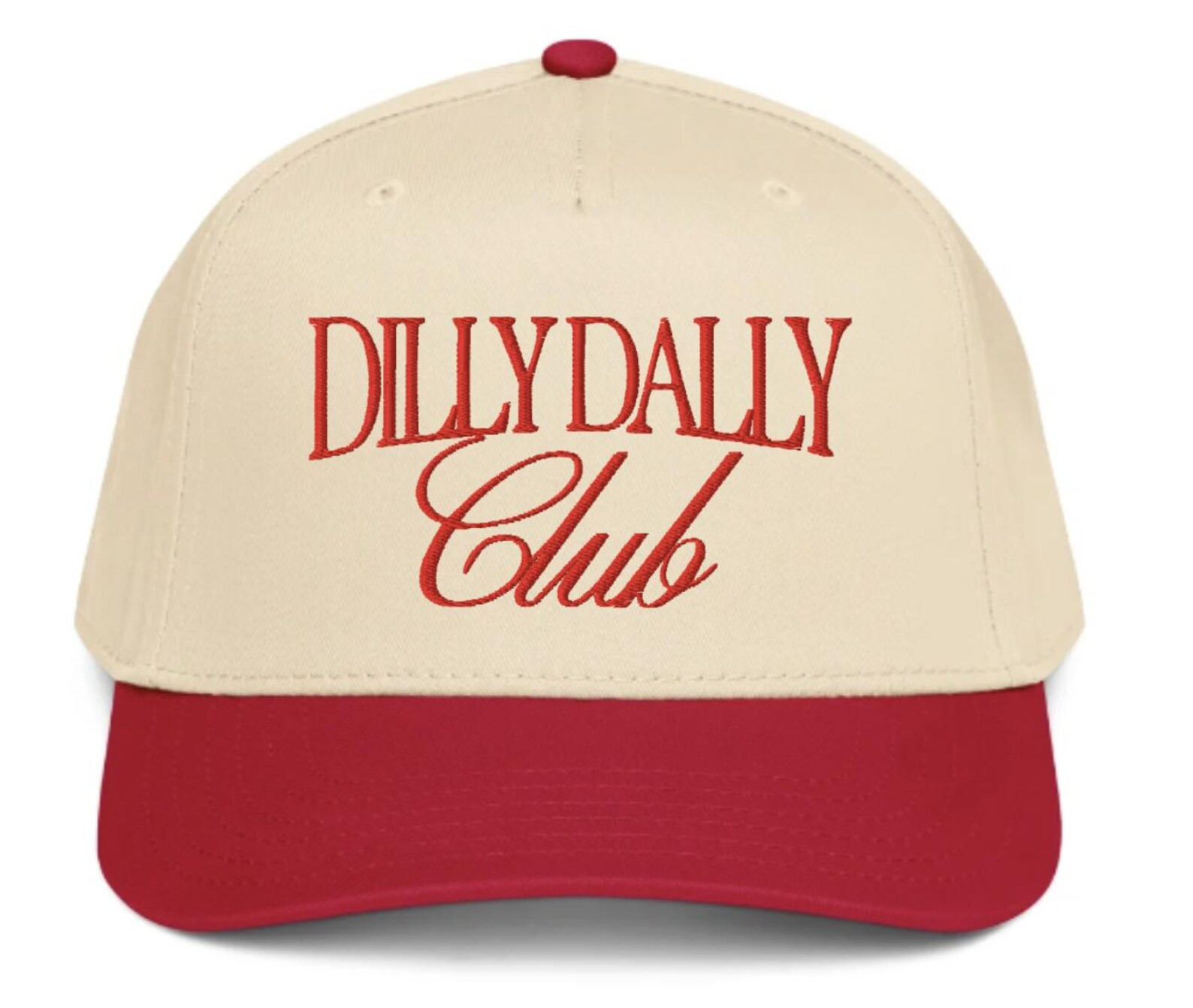 Dilly Dally Hat - 5 Panel Cap | Dilly Dallying | Custom Made-to-order Apparel | Embroidery | Dill... | Etsy (US)