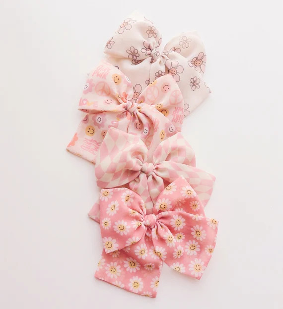 Baby Chiffon Bow Headband / Baby Headband / Newborn / Baby | Etsy | Etsy (US)
