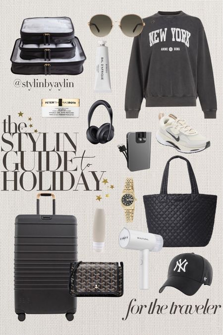 The Stylin Guide to HOLIDAY 

Gift ideas for the traveler, gift guide, travel top picks #StylinbyAylin 

#LTKHoliday #LTKtravel #LTKGiftGuide