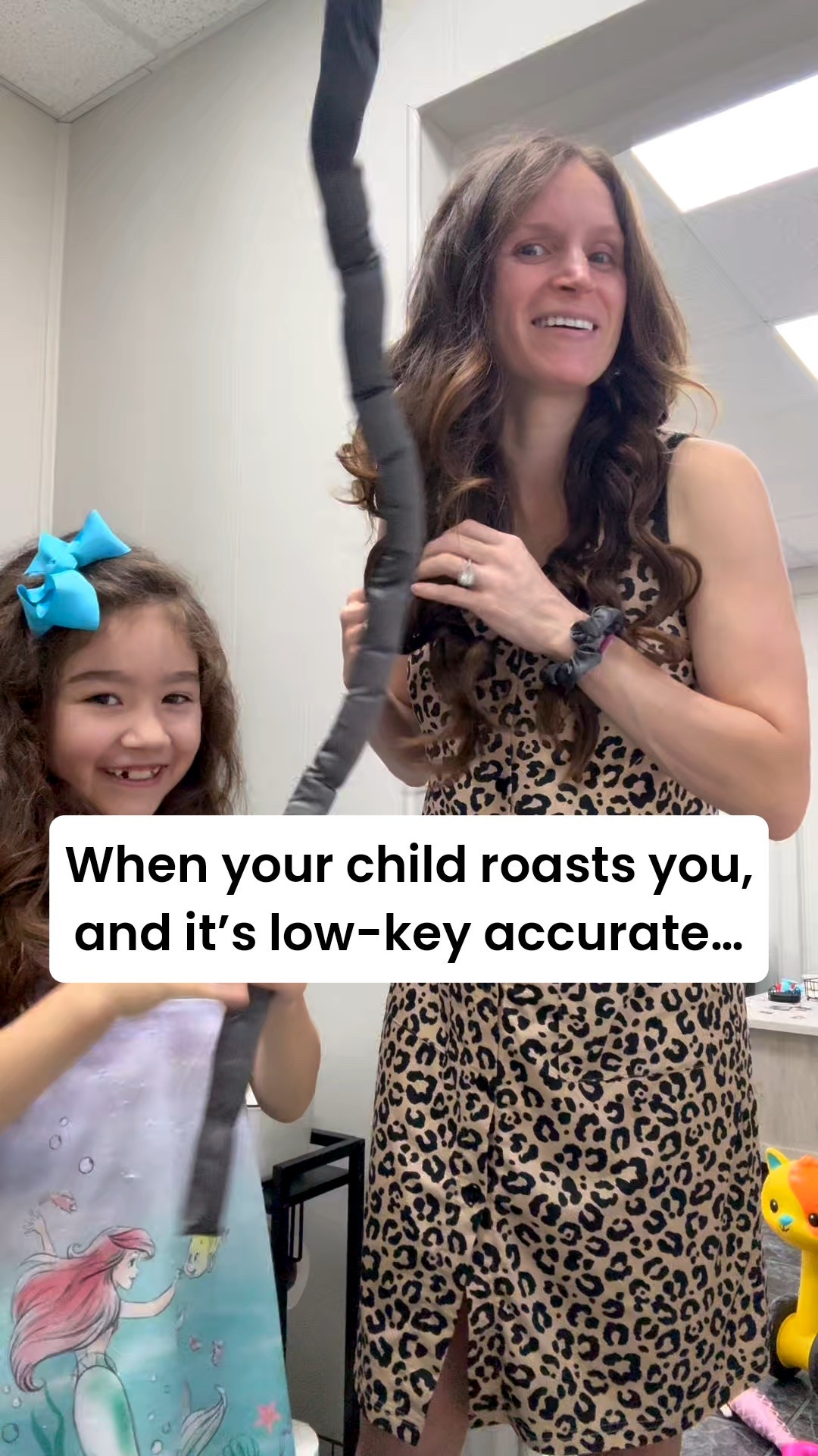 Lmao she didn’t roast me, she slow-cooked me. Love this heatless curling rod, even if I look crazy with it in haha. My comfy button down pajama dress is linked too!

#LTKmomlife #LTKstorytime #LTKdayinmylife