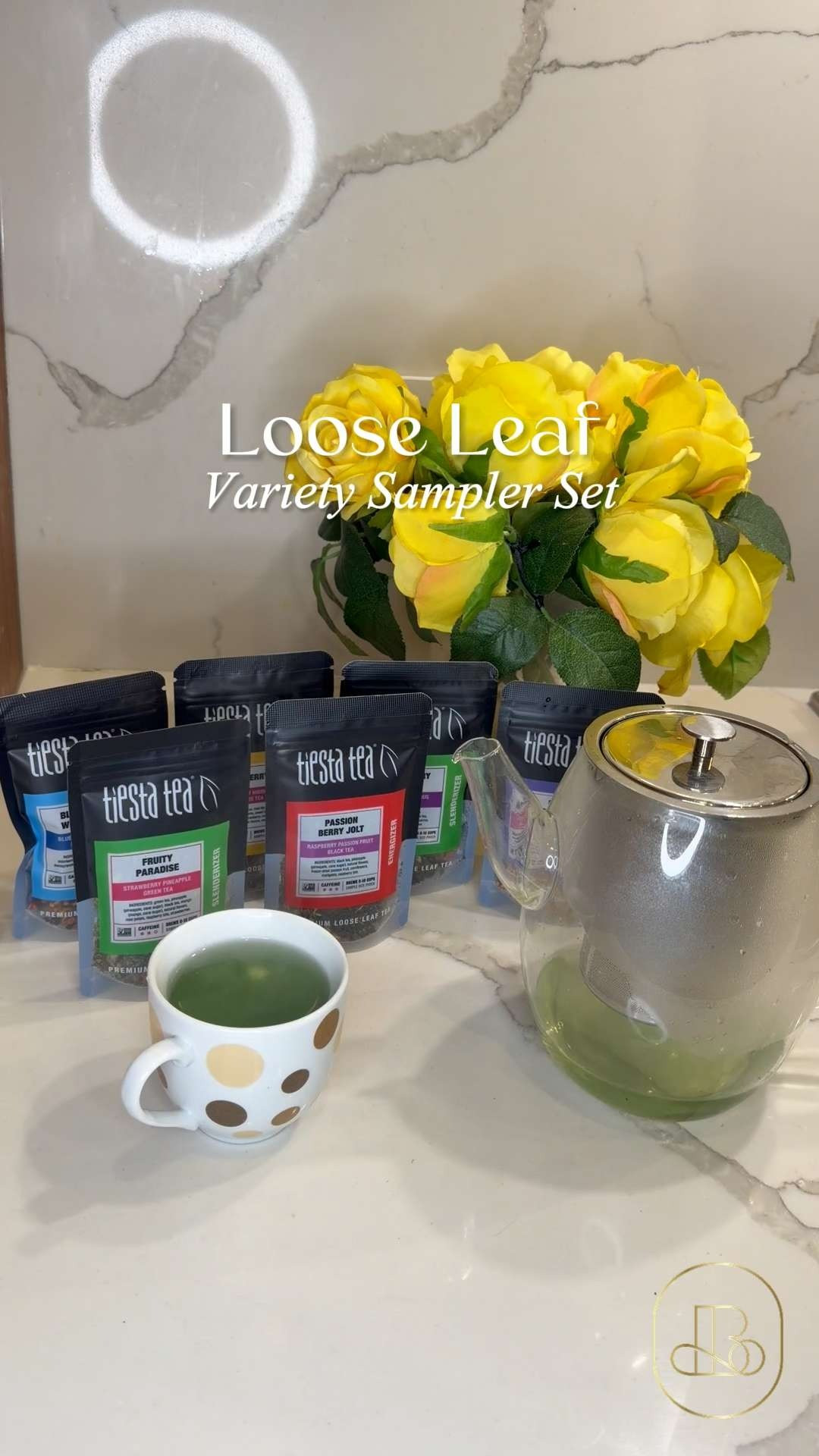 Upgrade your pantry rotation with a variety pack designed for maximum flavor and zero clutter! This sampler features all-natural, non-GMO blends including Slenderizer, Energizer, and Relaxer options, so you have a tea for every mood and time of day. 🍵 It’s the ideal pick for anyone who wants to ditch boring tea bags or any host who values high-quality, flavorful tools for a polished and stress-free daily routine 🍃 #TiestaTea #TeaTime #LooseLeafTea #TeaLover #HealthyHabits #TeaOrganization #WellnessJourney  

#LTKfitnessgoals #LTKfoodie