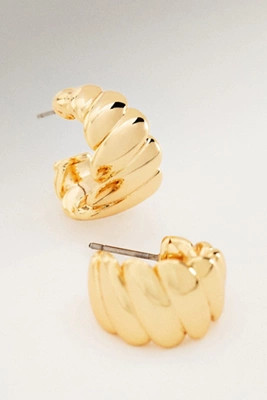 Ettika Twist of Fate Hoop Earrings | Anthropologie (US)