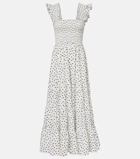 Kendall polka-dot cotton maxi dress | Mytheresa (UK)