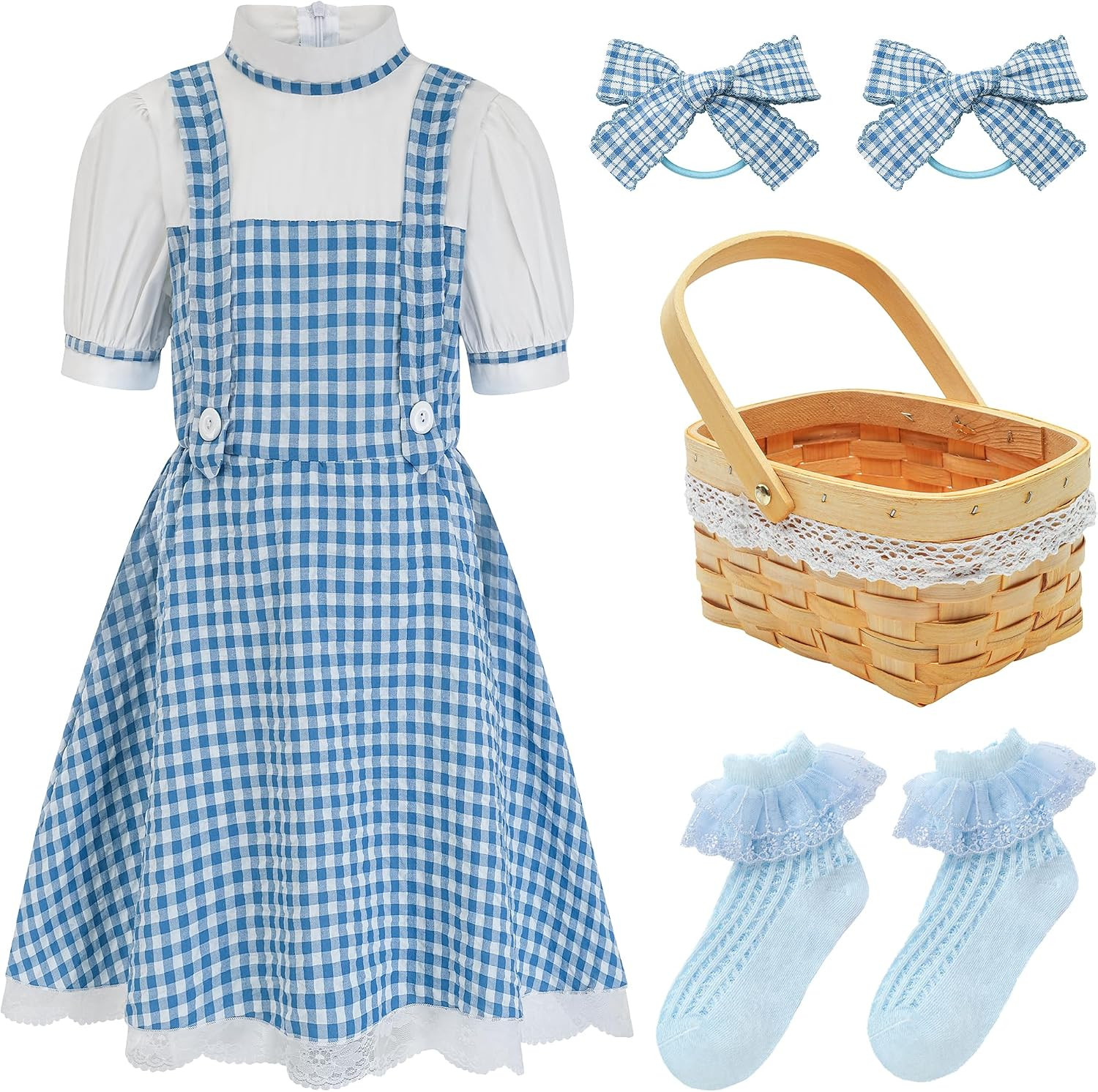 HMPRT Halloween Costume for Girls, Kids Book Storybook Character Costumes Dress Outfits Accessories | Amazon (US)