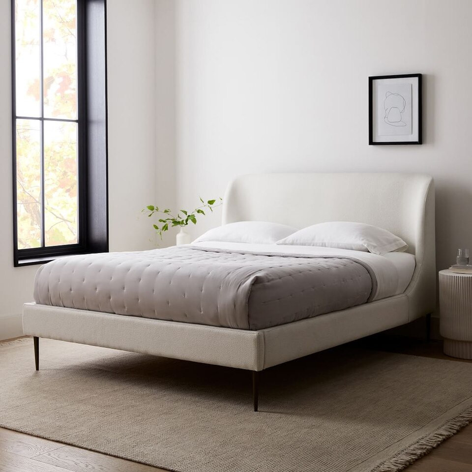 Lana Upholstered Bed | West Elm (UK)