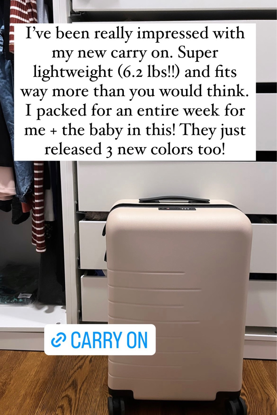 Lightweight carry on, luggage
Travel
Suitcase

#LTKfamily #LTKtravel #LTKFind