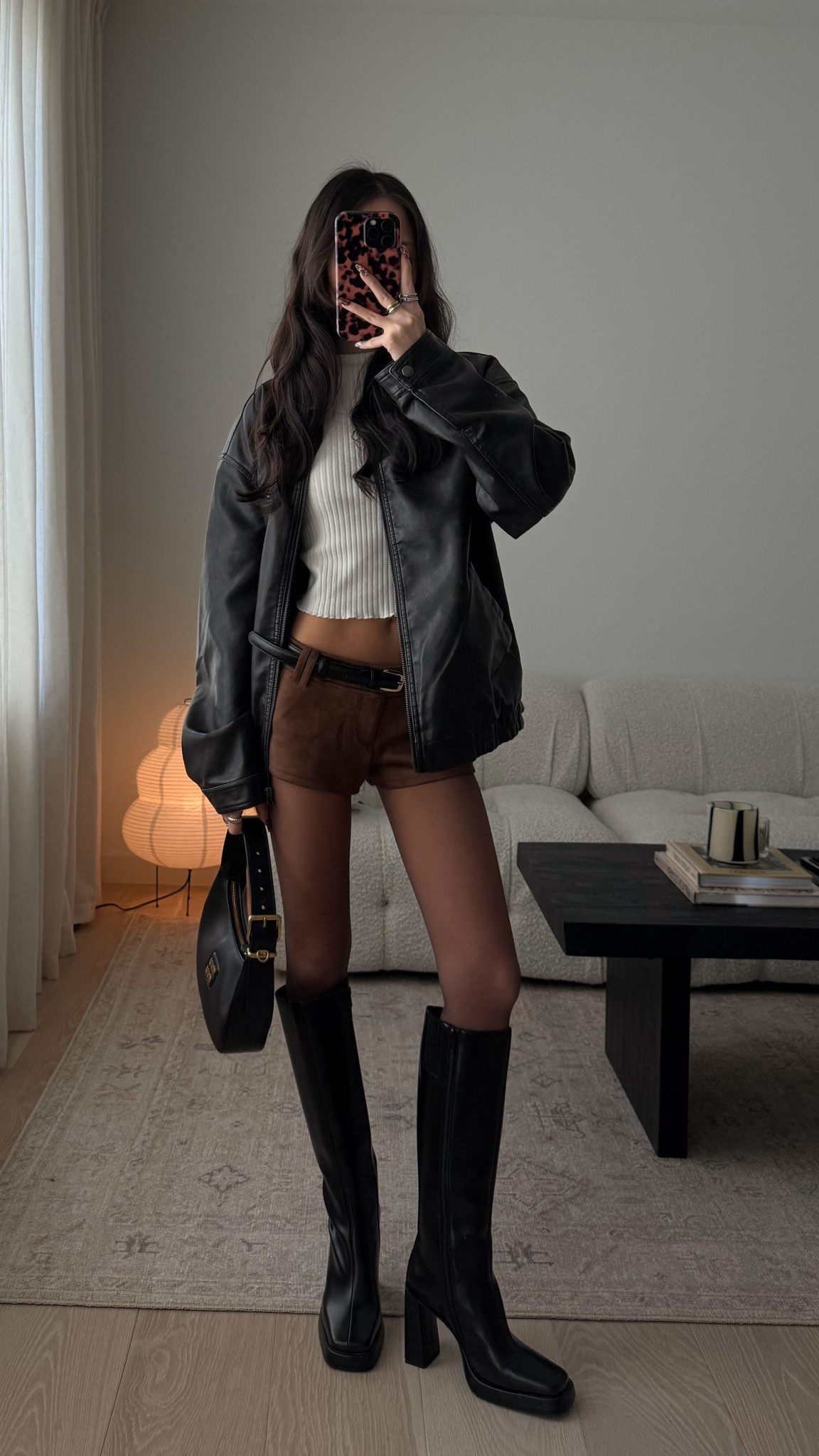 jacket size US 2, shorts size 00, tights color mocha

#LTKootd