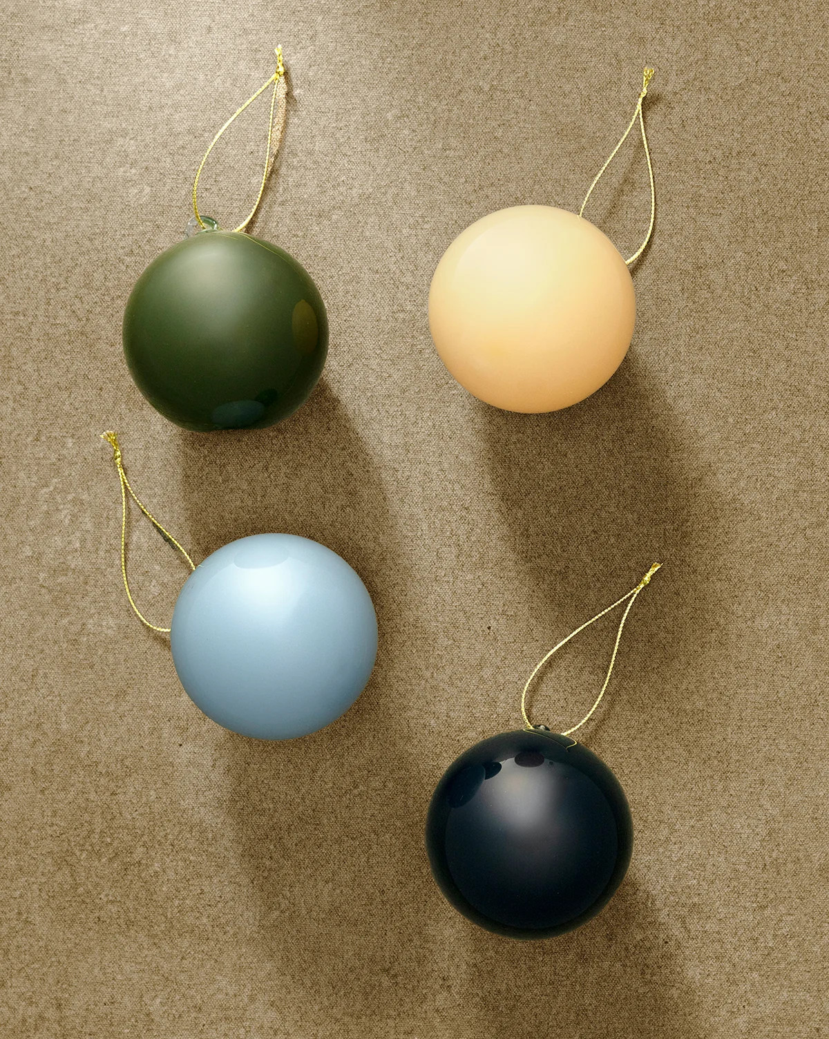Assorted High Gloss Baubles (Set of 4) 4 | McGee & Co. (US)