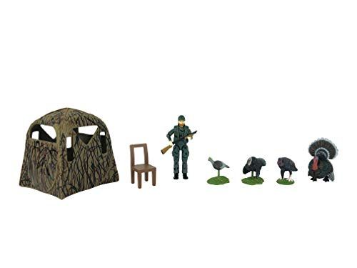 Big Country Toys Turkey Hunting Set - 1:20 Scale - Turkey Hunting - Toy Set - 8 Piece Toy Set - Plas | Amazon (US)