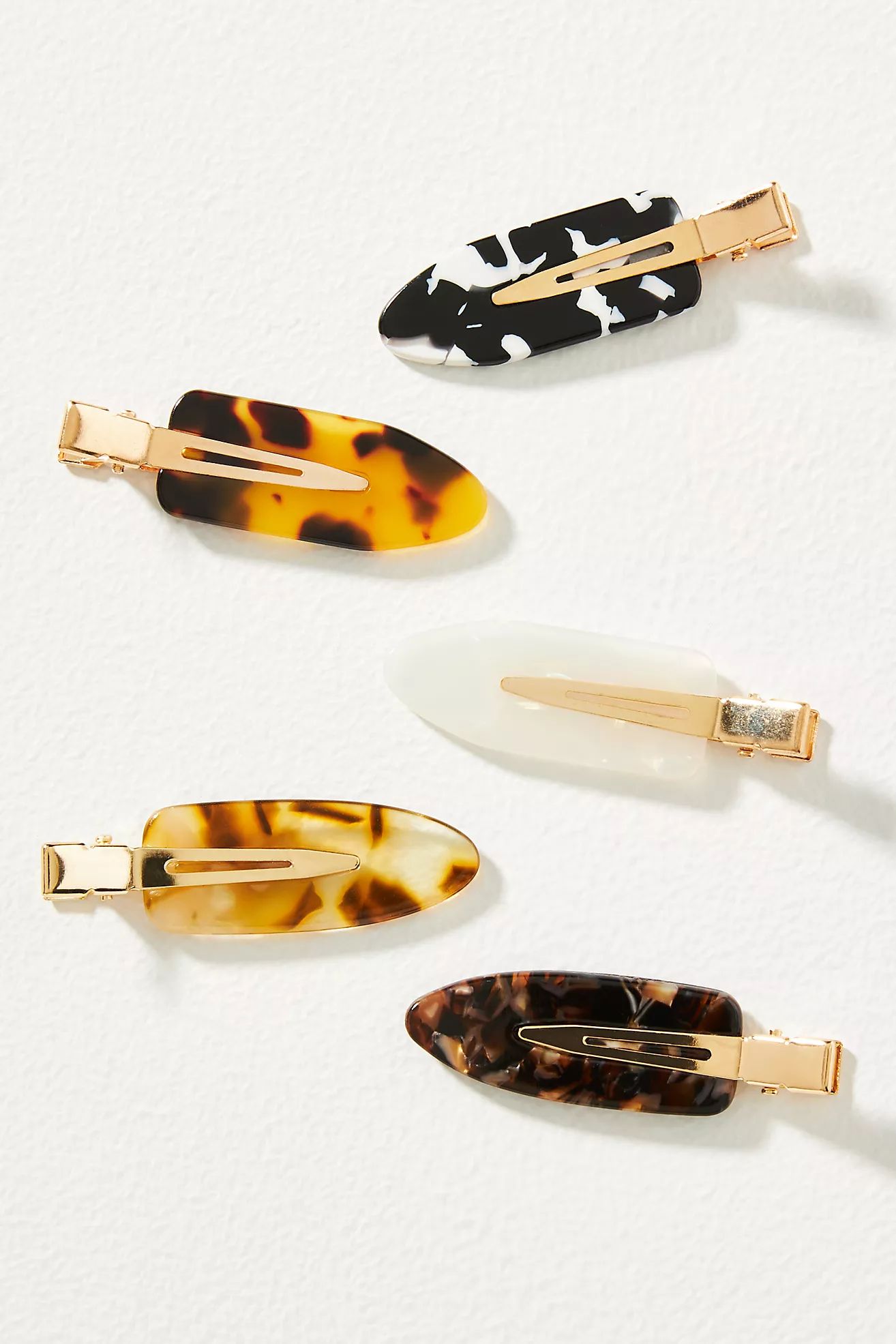 Creaseless Hair Clips, Set of 5 | Anthropologie (US)