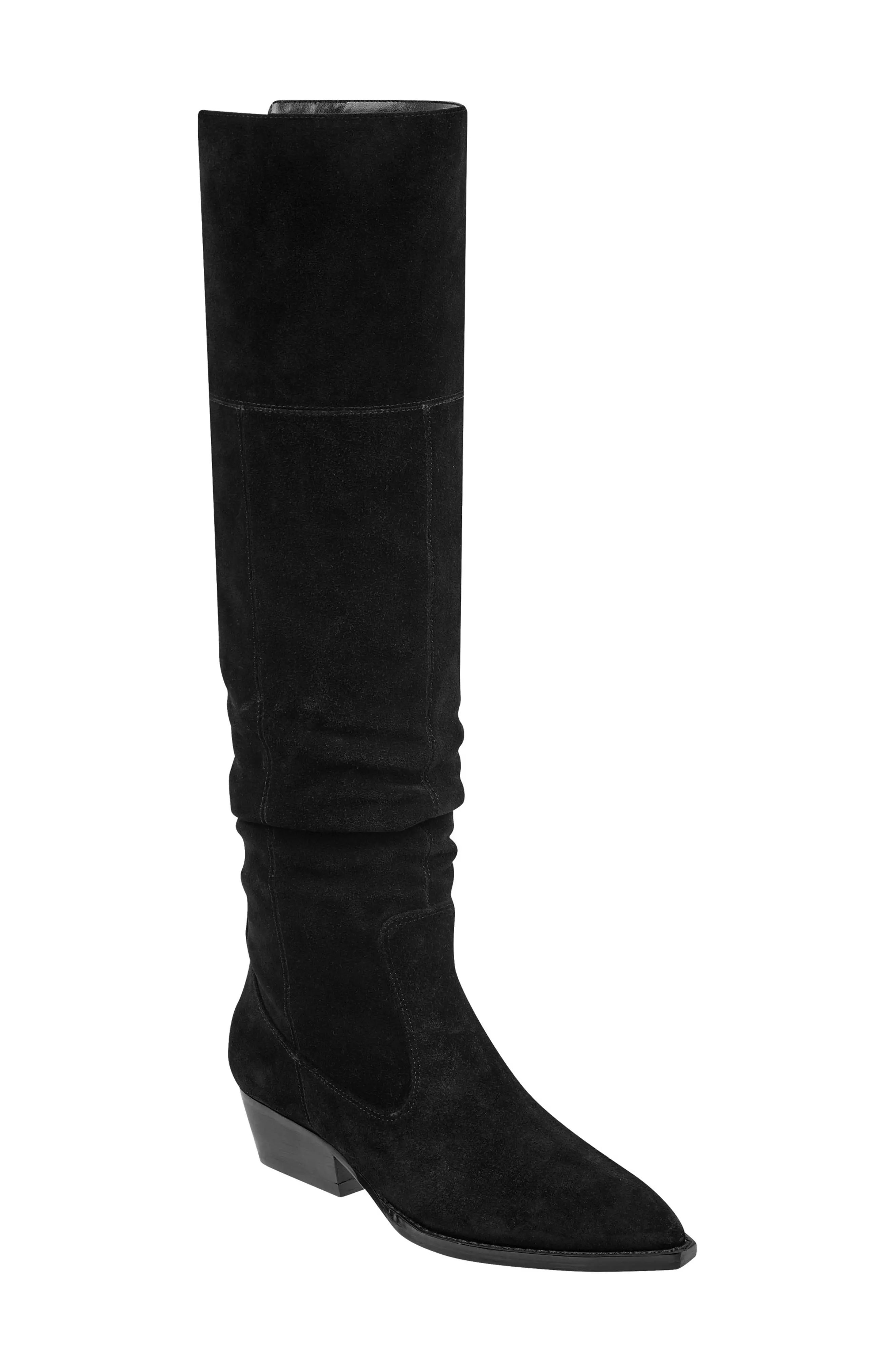 Women's Marc Fisher Ltd Ocea Over The Knee Boot, Size 10 M - Black | Nordstrom