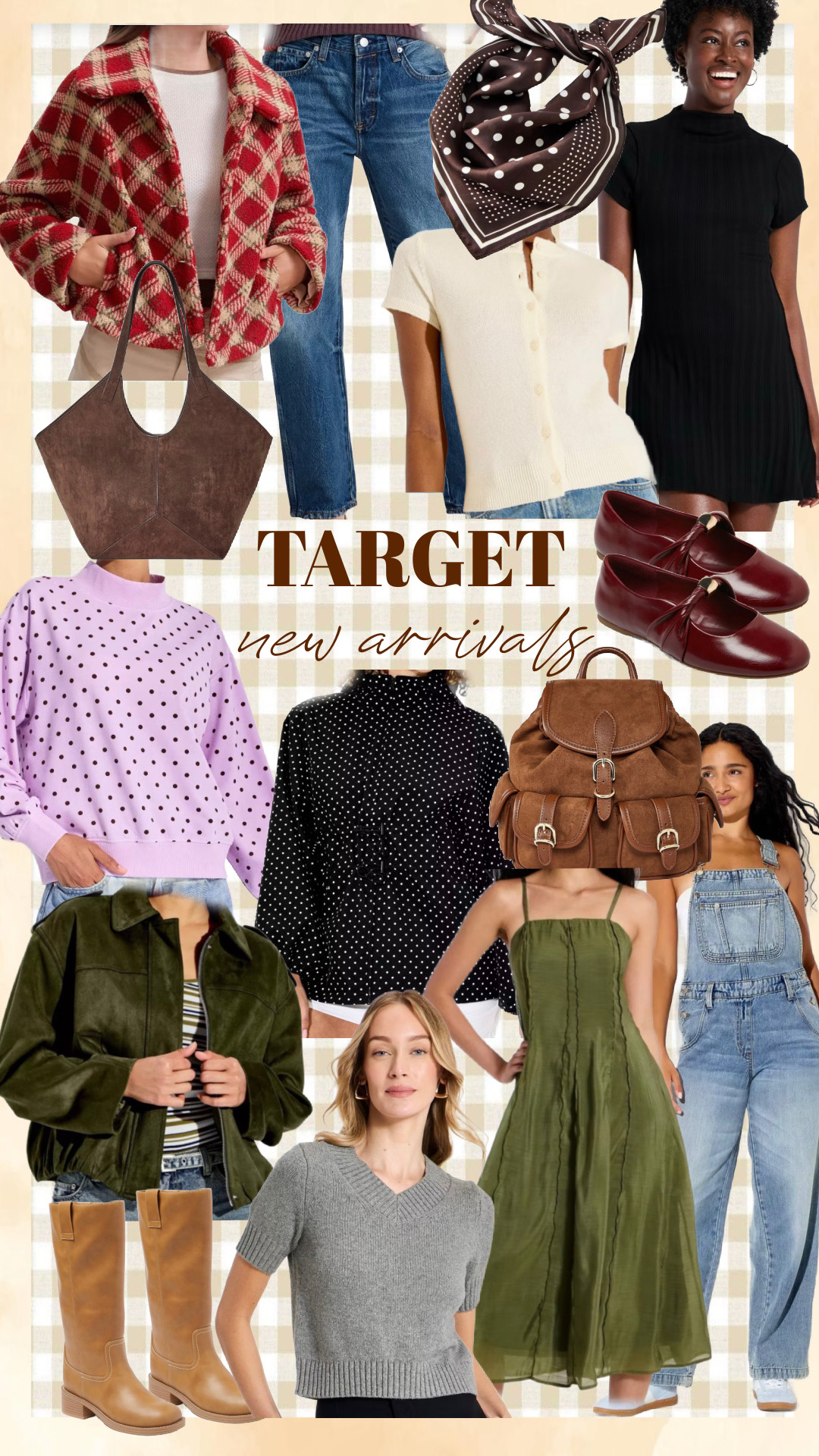 Target New Arrivals

Sarah Joy, Fall fashion, casual, fall staples 

 #LTKmomlife #LTKSeasonal #LTKSaleAlert