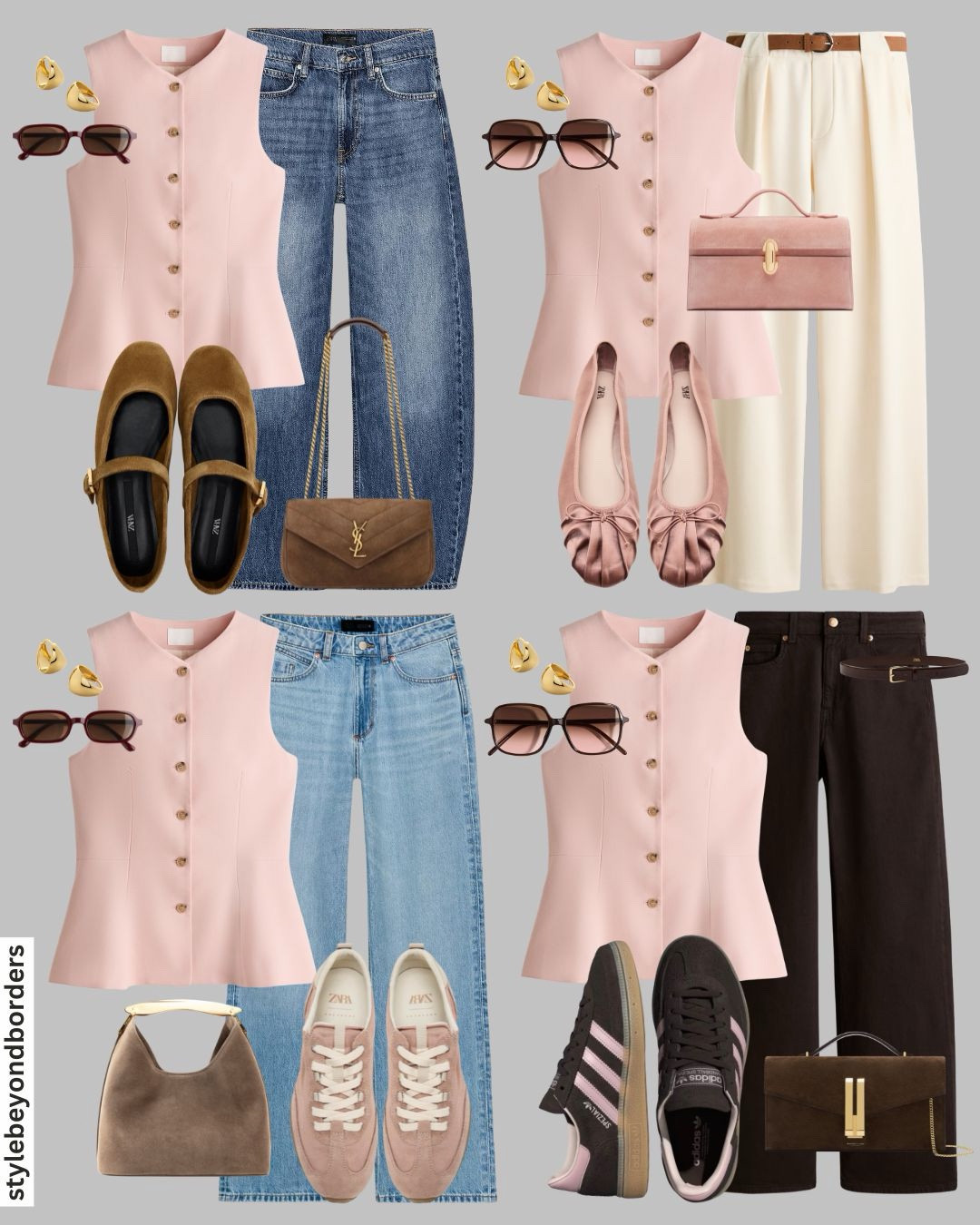 Styling pink vest for spring 🌸🐝 



Tags: Pink vest, pink waistcoat, barrel jeans, white trousers, light blue denim jeans, brown denim straight leg jeans, suede ballet flats, pink satin ballet flats, pink sneakers, brown and pink adidas speizals, suede bag, Zara, H&M, Mango, COS, casual spring outfit, everyday spring outfit

#LTKstyletip #LTKshoes #LTKspring