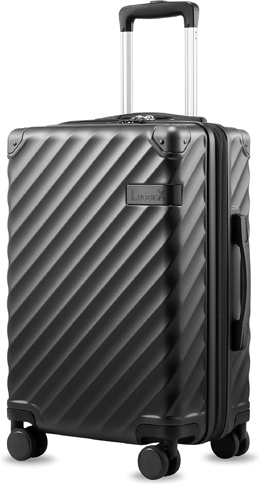 Carry On Luggage 22x14x9 Airline Approved, KVC Expandable Polycarbonate Hard Shell Suitcase for T... | Amazon (US)