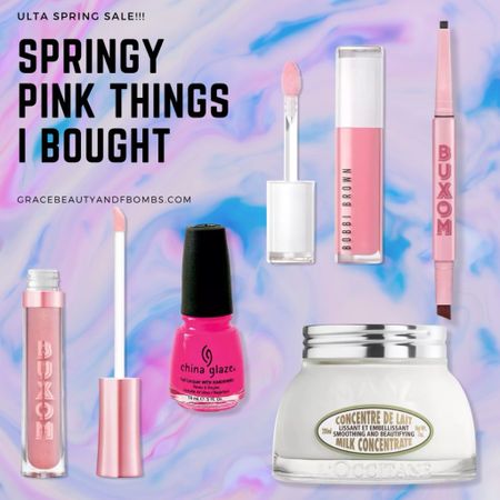 What I bought today! Was feeling the pink vibes 

#LTKbeauty #LTKSeasonal