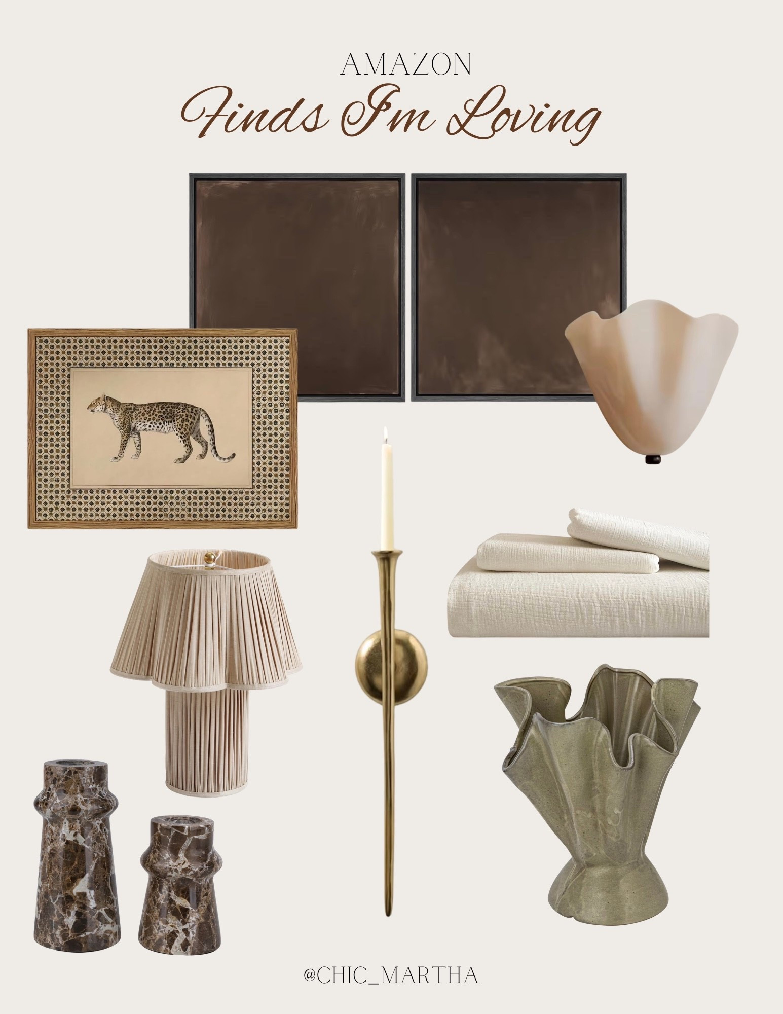 Loving these modern organic home decor Amazon finds! #neutralhome #earthyhome 

#LTKHome