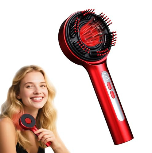 3-in-1 Hair Scalp Massager Comb - Rechargeable Cordless Portable Scalp Care Brush with Essential Oil Applicator, Gentle Scratching & Kneading Massage for Hair & Scalp Nourishment, Fit for Men & Women | Amazon (US)