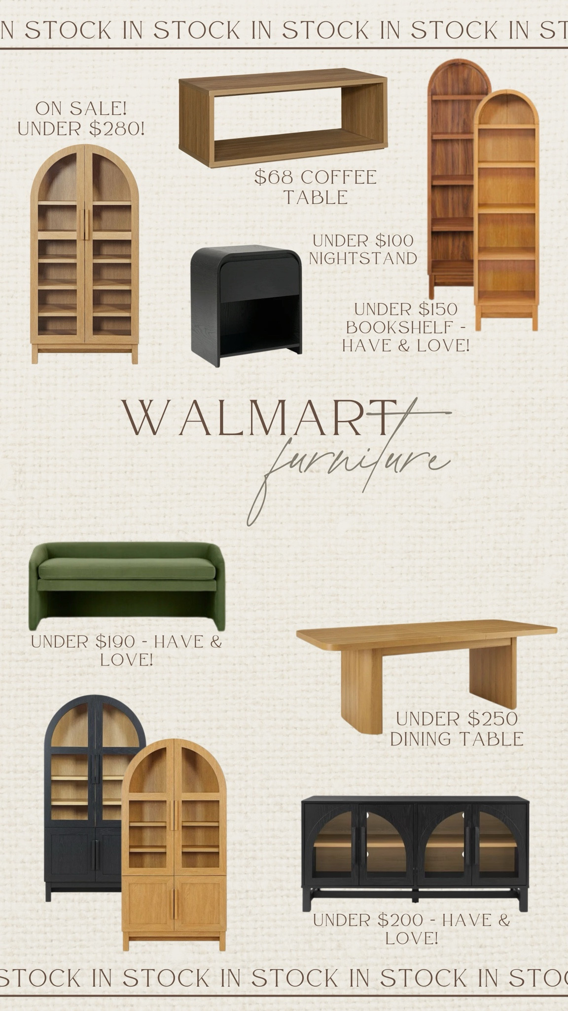 All Walmart, all in stock, and some on deals for Black Friday! Some of my favorite pieces in my home are from Walmart - including the bench that I just got for our entry way! 

#LTKHome #LTKCyberWeek #LTKFindsUnder100