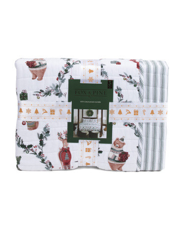 3pc Secret Santa Party Quilt Set | Polyester/Cotton | Marshalls