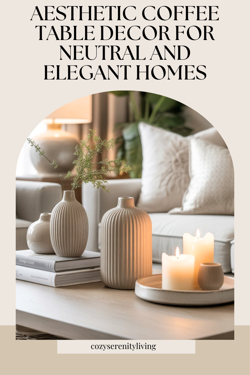 Aesthetic Coffee Table Decor for Neutral and Elegant Homes

Create a calm, curated coffee table look with soft ceramics, stacked books, delicate greenery, and warm candlelight. Neutral tones, subtle textures, and simple shapes bring harmony to your living room while keeping the styling elegant and uncluttered. A tray, sculptural vases, and cozy accents help transform everyday pieces into intentional decor that feels warm, balanced, and effortlessly refined. coffee table decor, neutral living room styling, ceramic vase decor, cozy candle setup, minimalist home decor, elegant living room ideas, beige home accents, aesthetic living space, tray styling, modern neutral decor 

 

#LTKdayinmylife #LTKHome #LTKSaleAlert