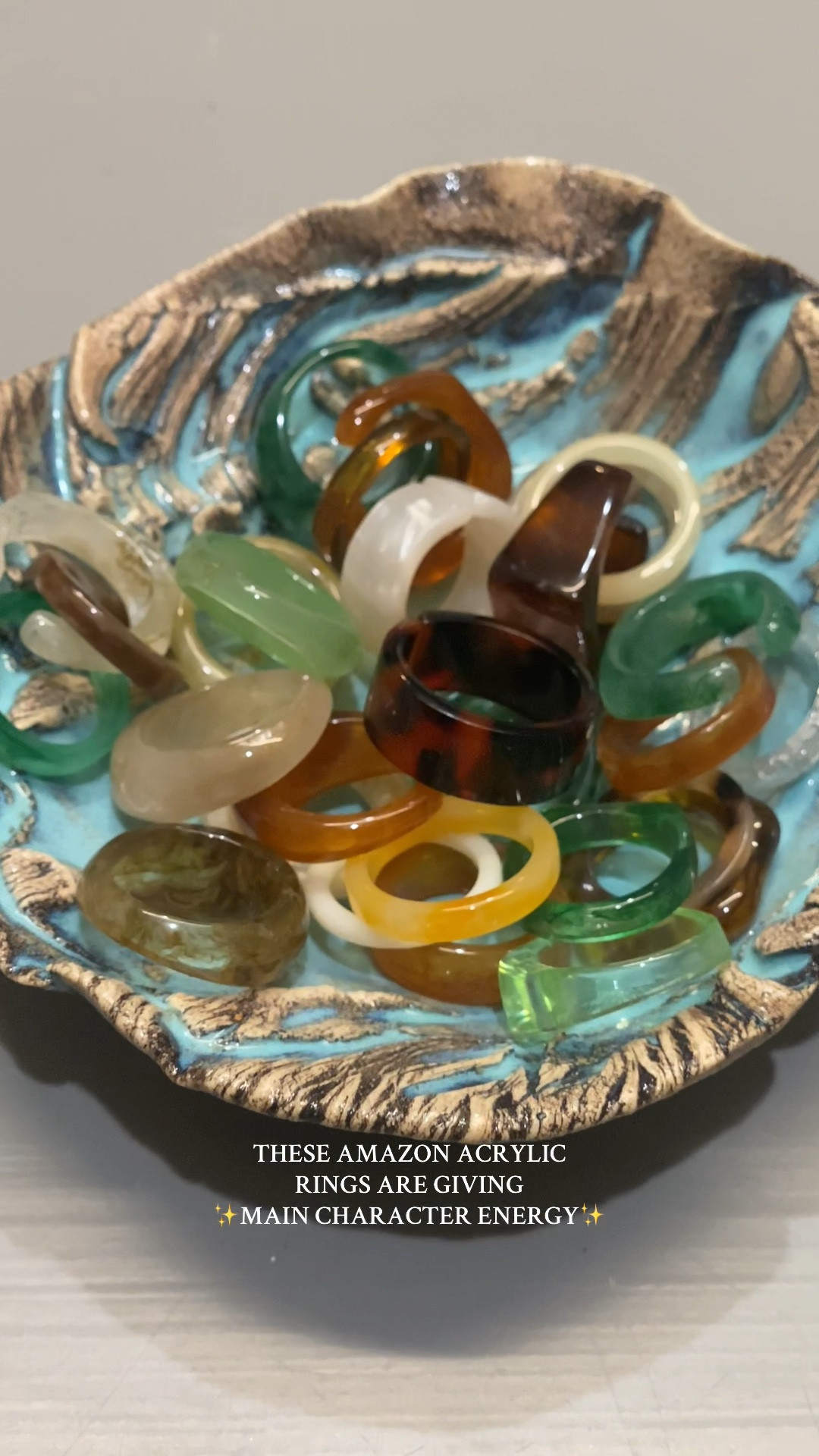 Acrylic rings- statement pieces that won’t break the bank! 



#LTKGiftGuide #LTKFindsUnder50 #LTKStyleTip