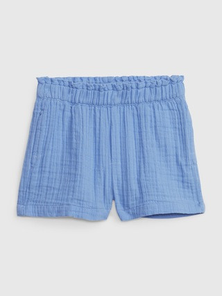 Toddler Crinkle Gauze Pull-On Shorts | Gap (US)
