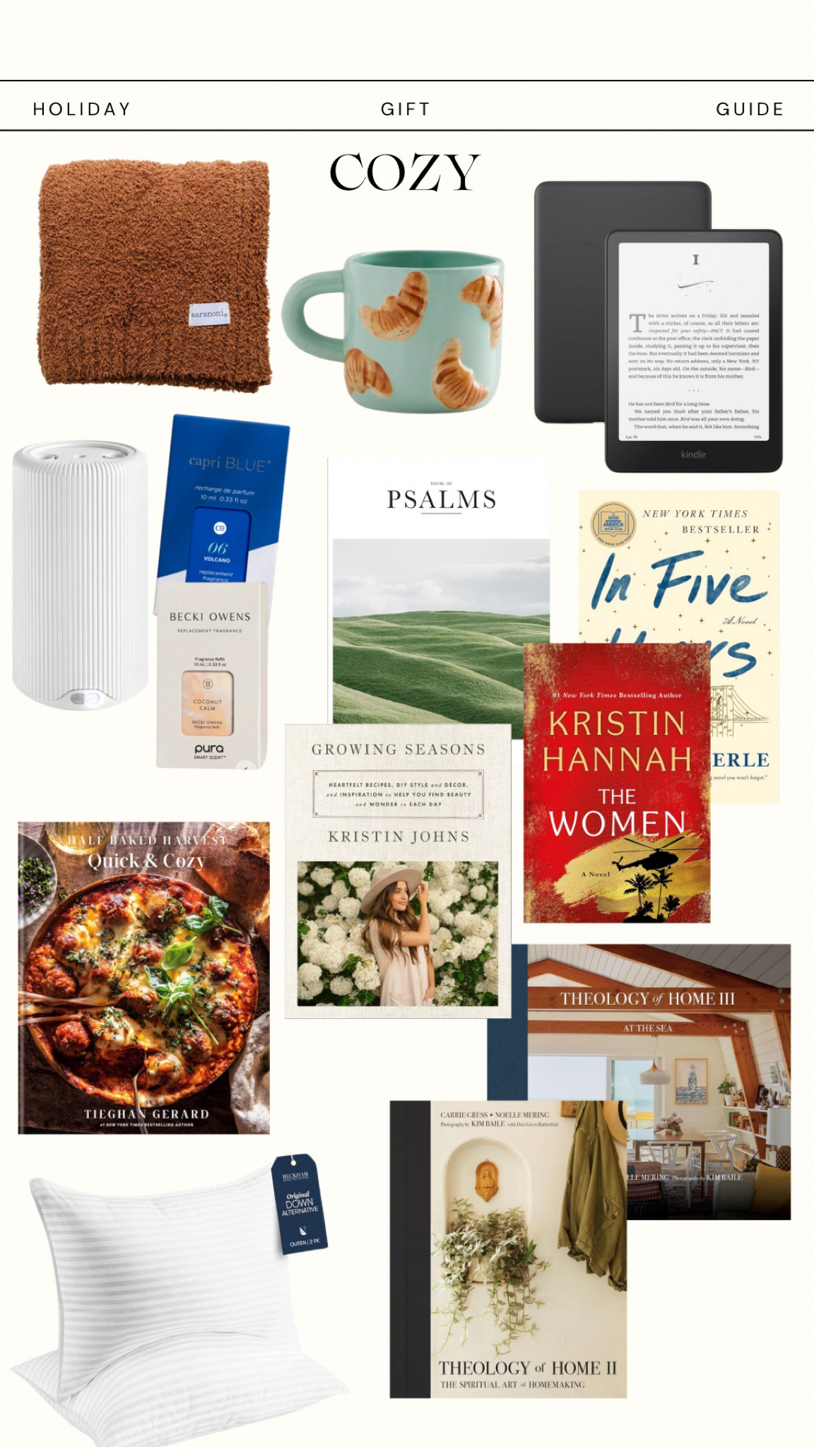 Cozy gift ideas for the homebody and bookworm!

#LTKGiftGuide #LTKHoliday