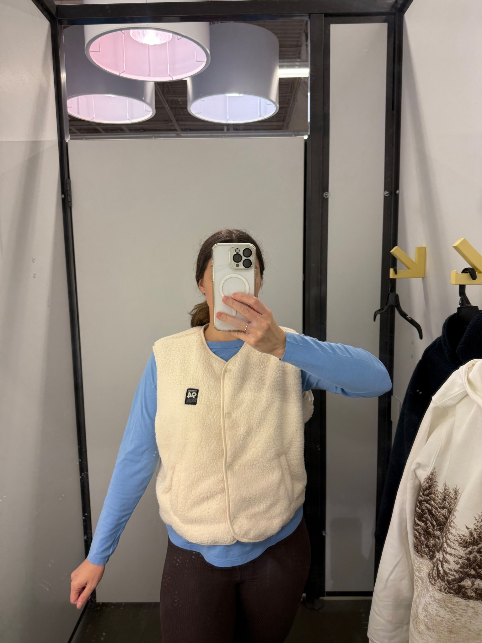 Super cute Sherpa vest that comes in cream, blue, and pink! True to size and oversized fit

Gifts for her, old navy finds, gift guide, gifts under 25, affordable gifts, Christmas gift, present, fall fashion, winter fashion, Black Friday deals 

#LTKFindsUnder50 #LTKGiftGuide #LTKSaleAlert