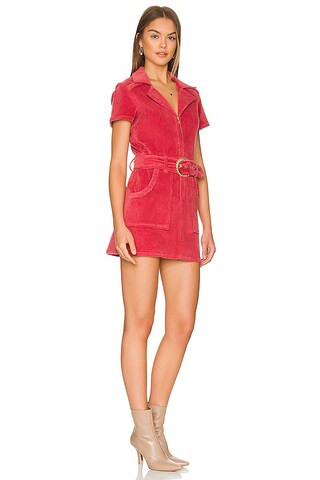 Outlaw Dress in Rose Corduroy | Revolve Clothing (Global)