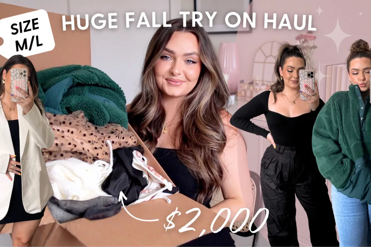 FASHION HAULS + TRY-ON'S 
