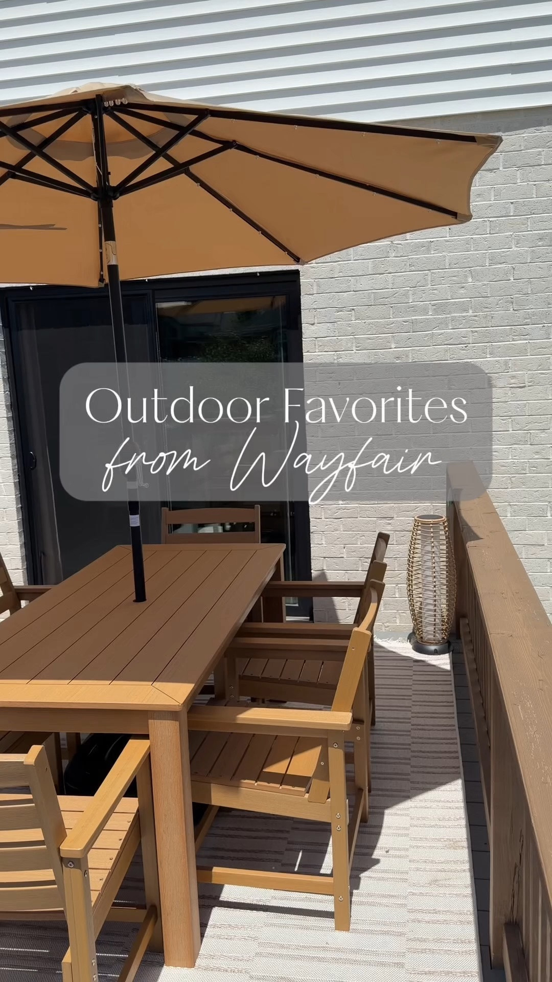 #ad Outdoor favorites from @Wayfair ! I’m loving this new outdoor dining set made of HDPE weather resistant material! And my porch rug and planters are top sellers 😍

#WayfairPartner #Wayfair #shop.ltk #shop.ltk/amandabhome #wishyouwerehere #outdoor

#LTKSaleAlert #LTKHome