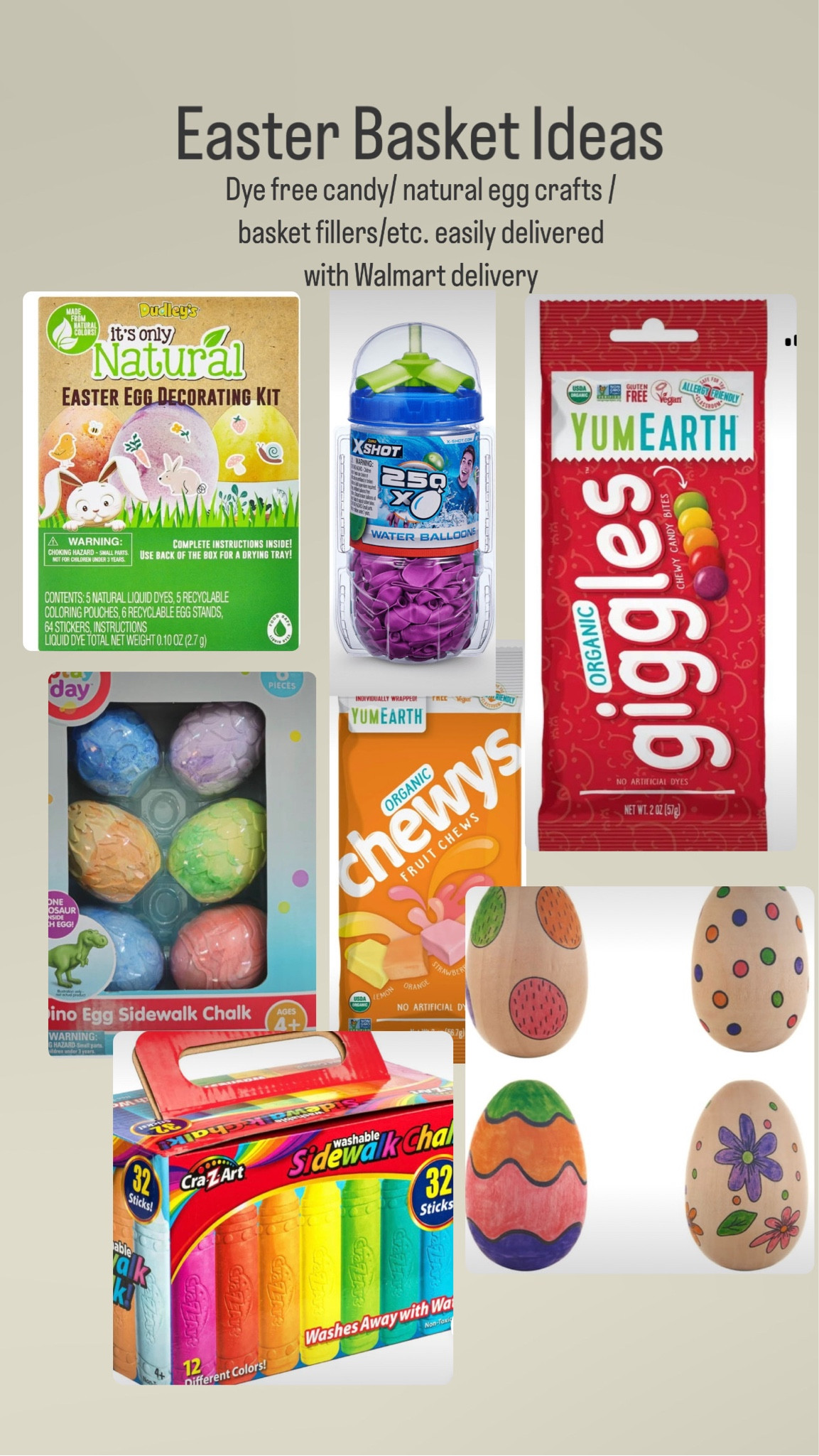 Natural and dye free Easter options with easy and fast delivery! 

#LTKkids #LTKfamily #LTKSeasonal