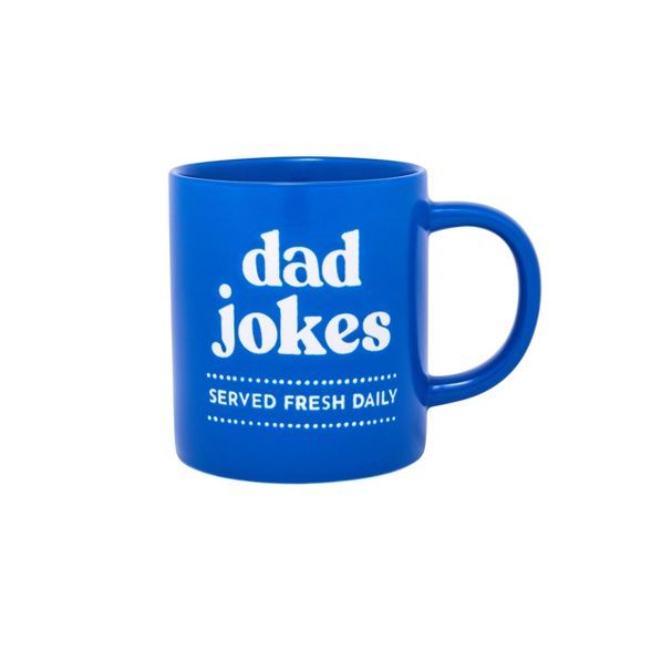 16oz Stoneware Dad Jokes Served Daily Mug - Parker Lane | Target