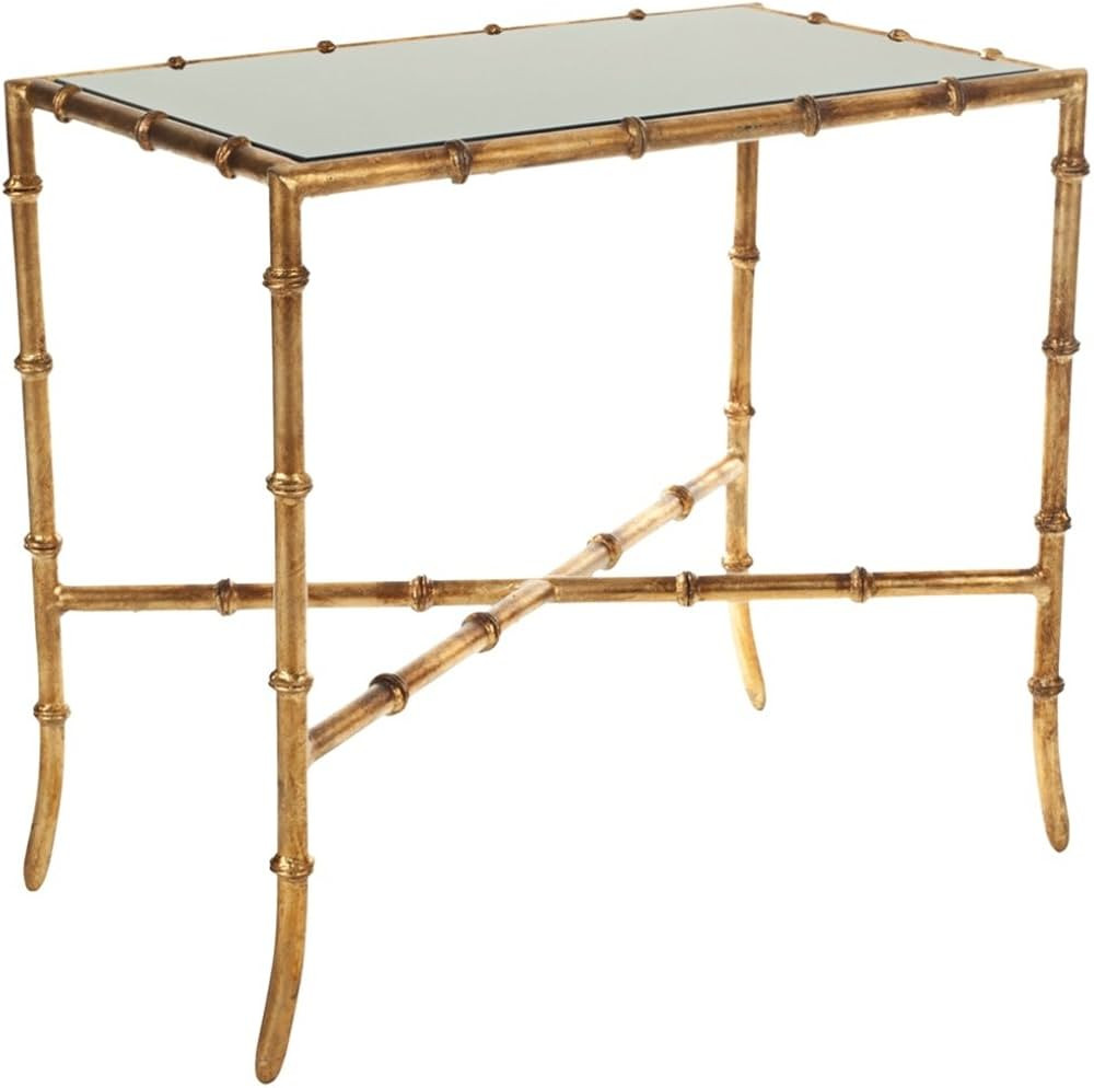 Safavieh Home Collection Margaret Brass and Iron End Table | Amazon (US)