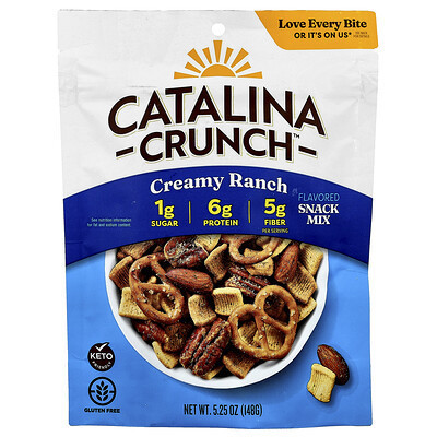 Catalina Crunch, Snack Mix, Creamy Ranch, 5.25 oz (148 g) | iHerb