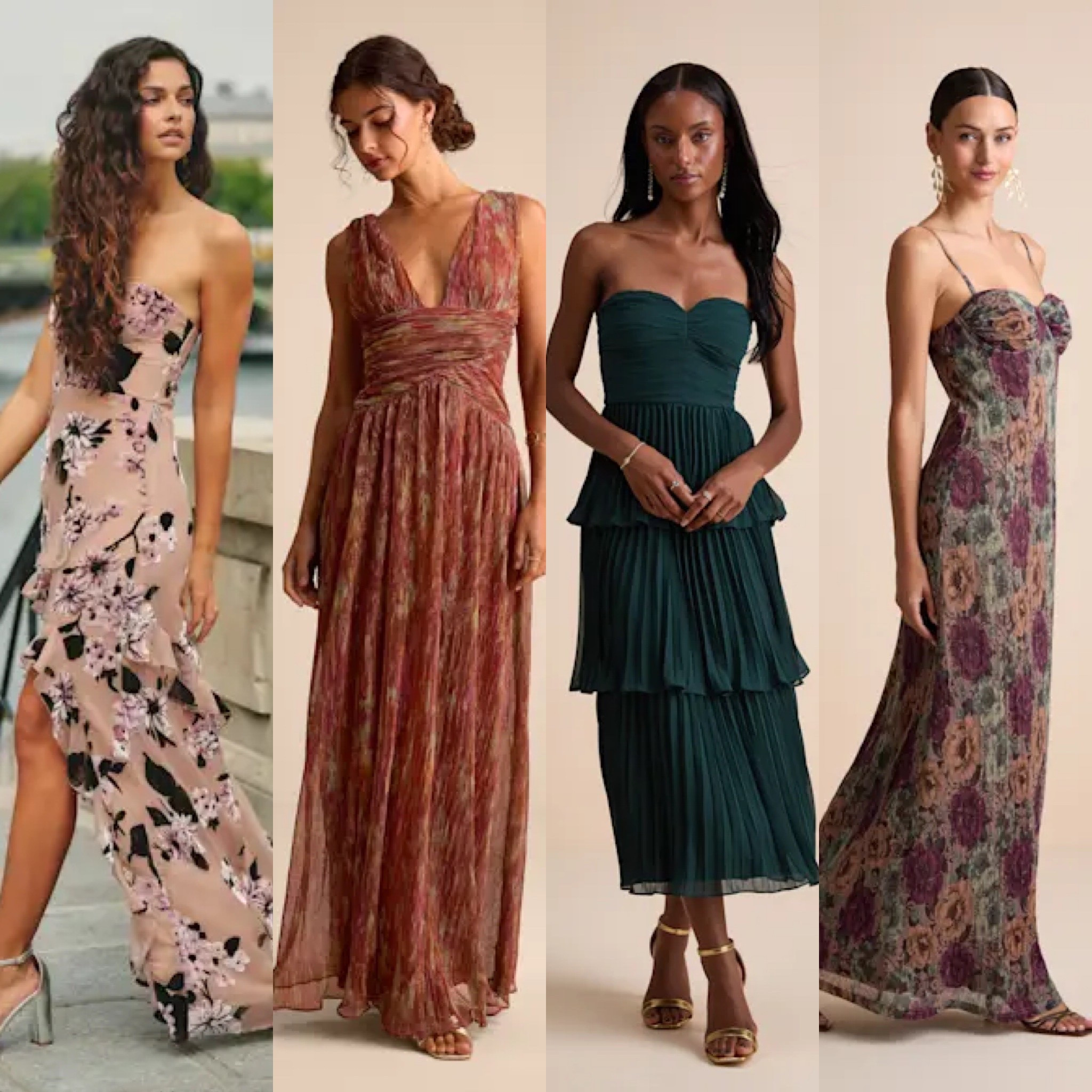 knee length dresses for ladies Abstract Print Tiered Panel Sleeveless Dress – McKinley K