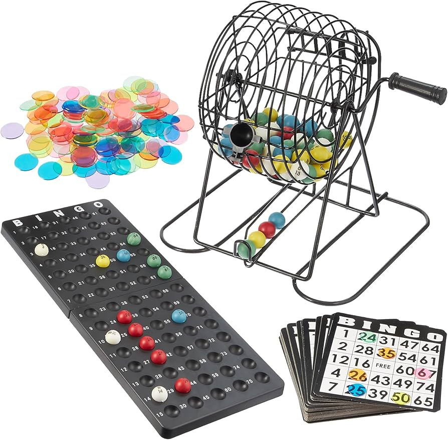 Royal Bingo Supplies Deluxe Bingo Game Set – 50 Reusable Cards, 300 Chips & 75 Jumbo Balls – ... | Amazon (US)
