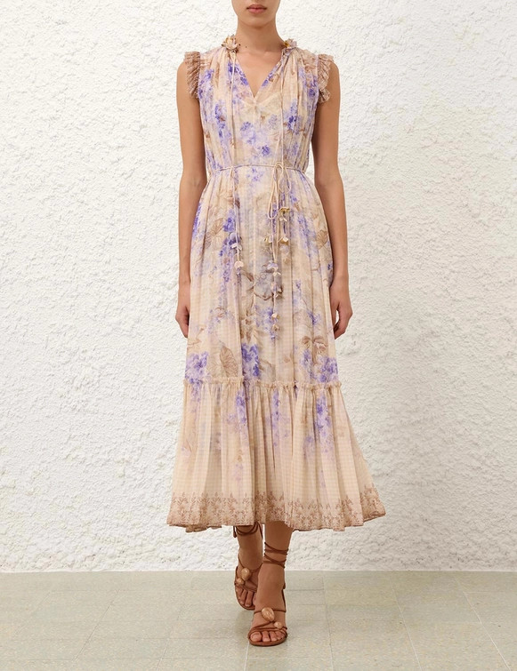 Dawning Flutter Dress | ZIMMERMANN (US, CA, EU, MENA)