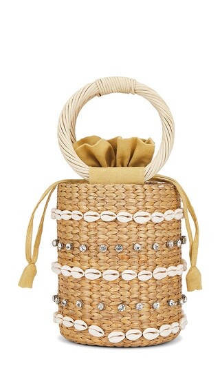 Leah Gem Bag in Natural | Revolve Clothing (Global)