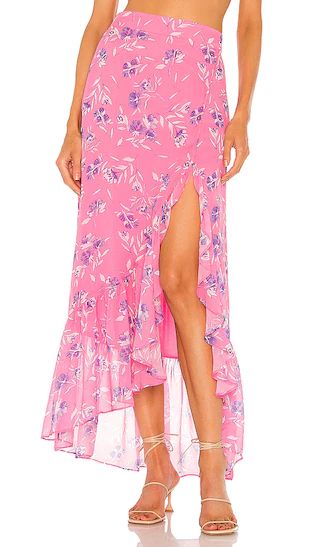 Kimmie Skirt in Dandelion Pink | Revolve Clothing (Global)