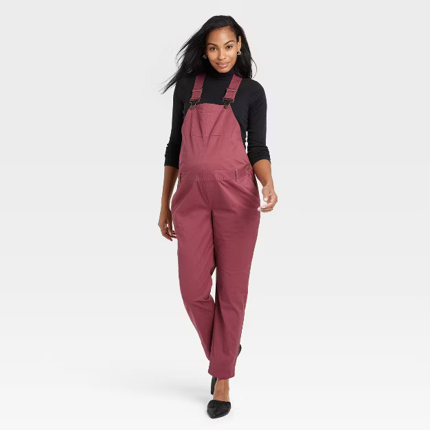 The Nines by HATCH™ Sleeveless Classic Cotton Twill Maternity Jumpsuit | Target