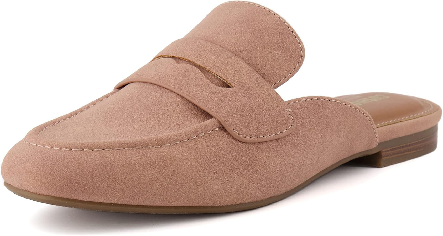 CUSHIONAIRE Women's Yale Slip On Mule +Memory Foam, Wide Widths Available | Amazon (US)