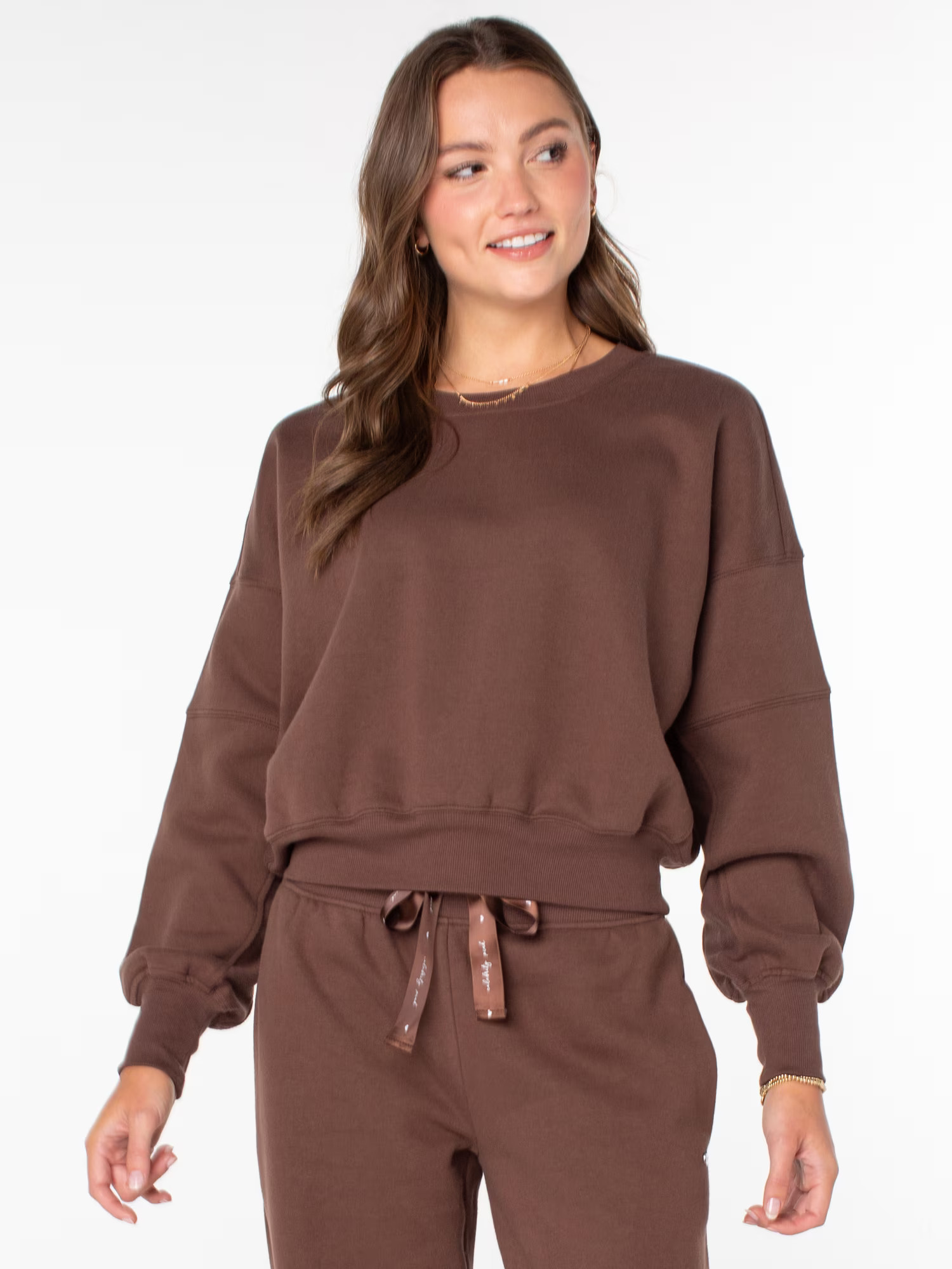 Celebrity Pink Women's and Women's Plus Oversized Boyfriend Sweatshirt, Sizes XS-XXXL | Walmart (US)
