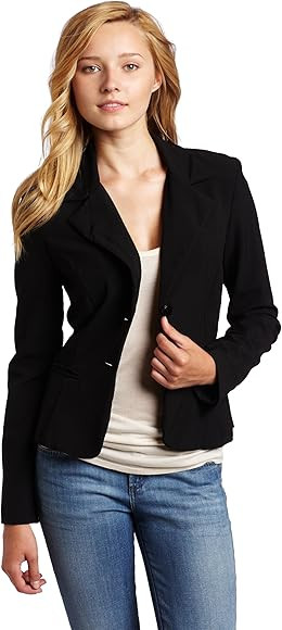 A. Byer Juniors Long Sleeve Button Welt Jacket | Amazon (US)