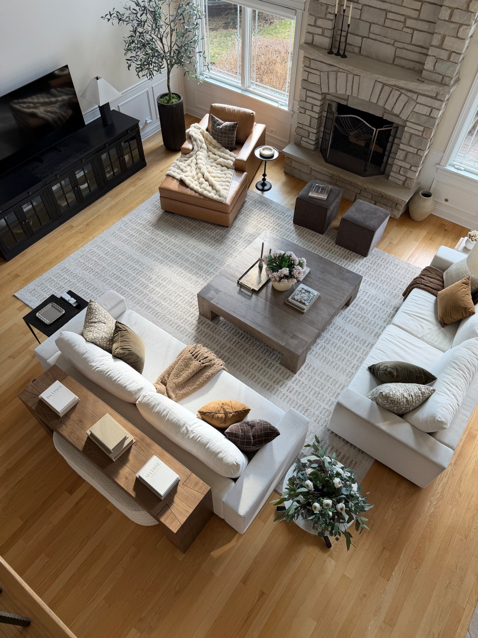 Neutral living room styling with warm textures and timeless pieces I reach for again and again. Layered pillows, a cozy throw, and a textured rug instantly make the space feel calm and lived-in. Sharing the sources for my sofas, coffee table, rug, and decor here if you’re creating a warm neutral living room too.

#LTKHome