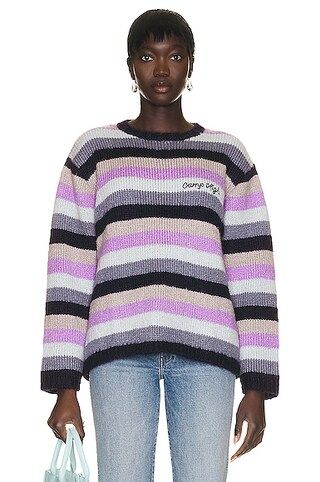 Mohair Sweater In Purple Reign | FWRD 