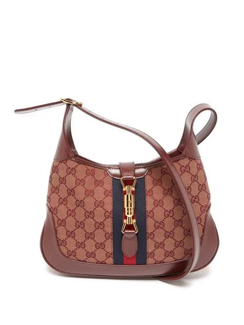 Gucci - Jackie 1961 Small Gg-supreme Canvas Bag - Womens - Red Multi | Matches (US)