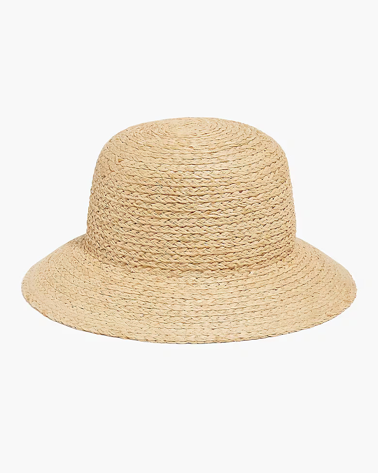 Straw bucket hat | J.Crew Factory