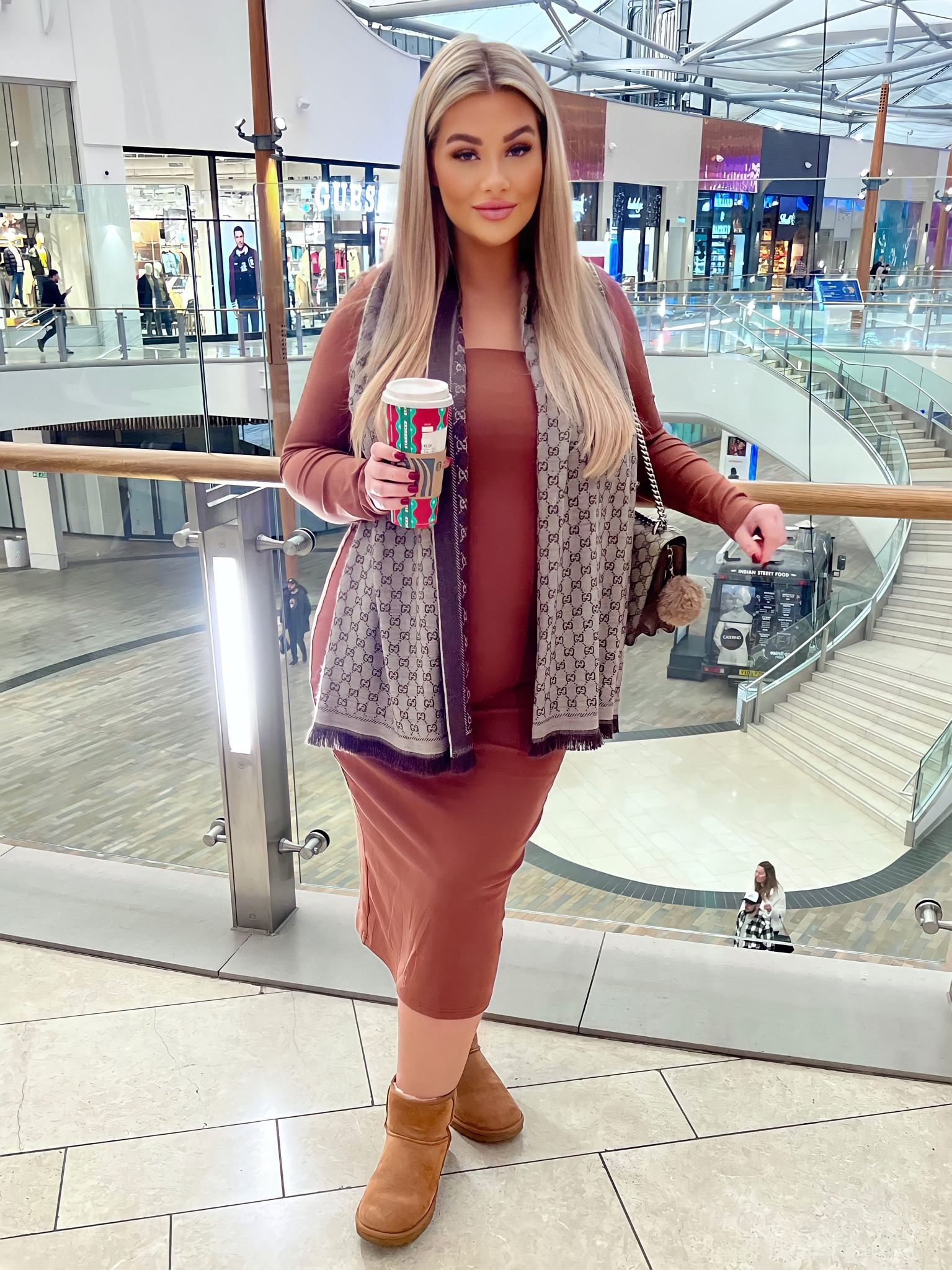 Went out for a hot chocolate dressed as a hot chocolate 🤷🏼‍♀️

#LTKbump #LTKcurves #LTKSeasonal