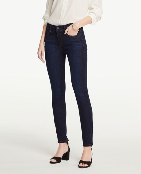 Modern Skinny Jeans in Dark Stonewash | Ann Taylor Factory